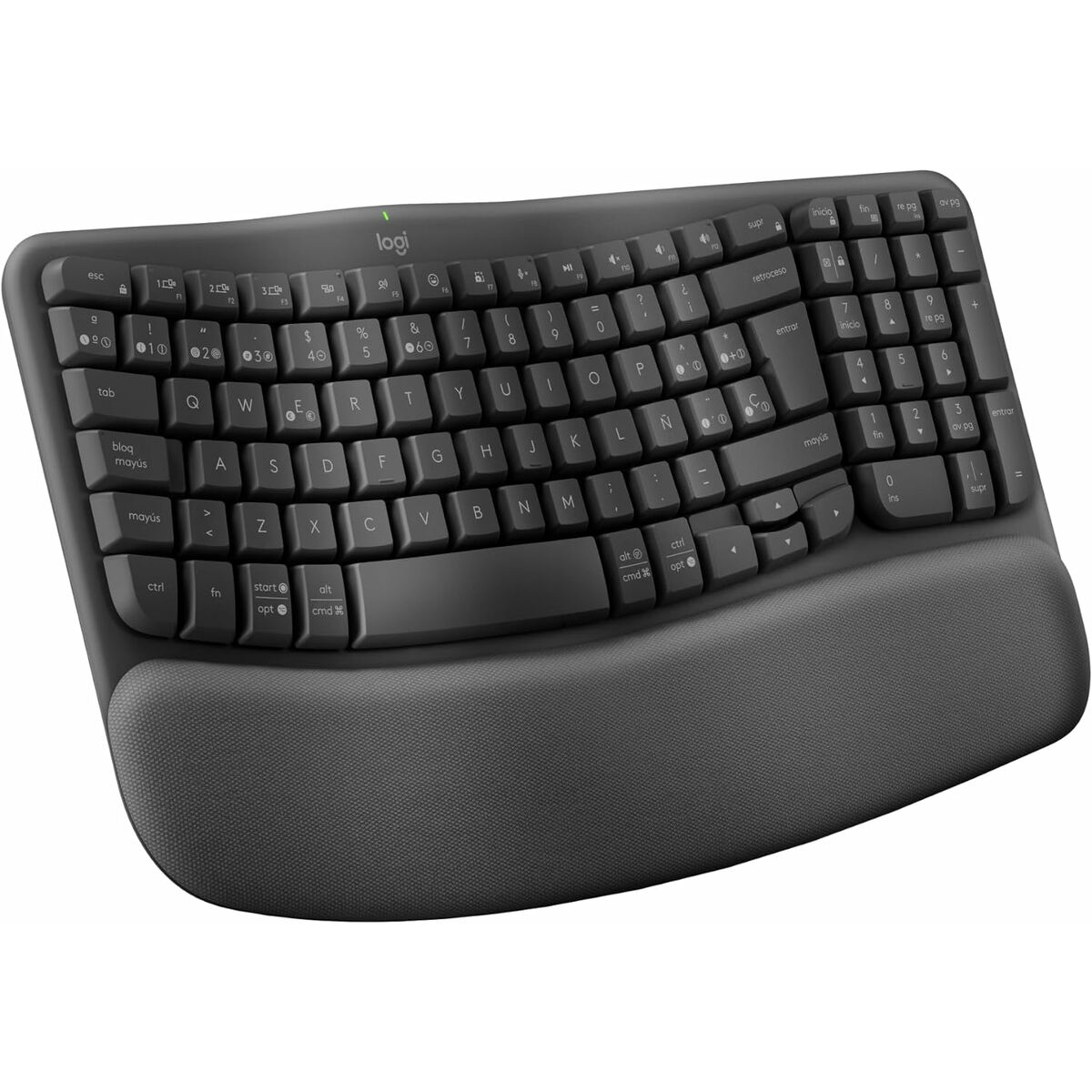 Toetsenbord Logitech 920-012296 Grafiet Spaans QWERTY